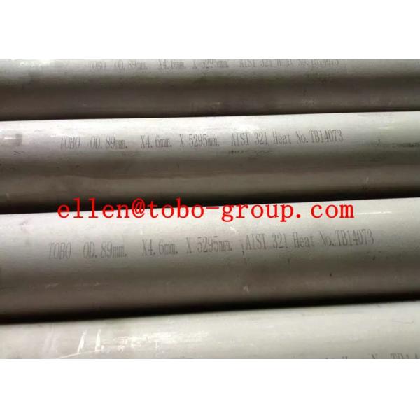 Длина трубы 1-6м АСТМ А269 ТП348 безшовной сваренная нержавеющей сталью