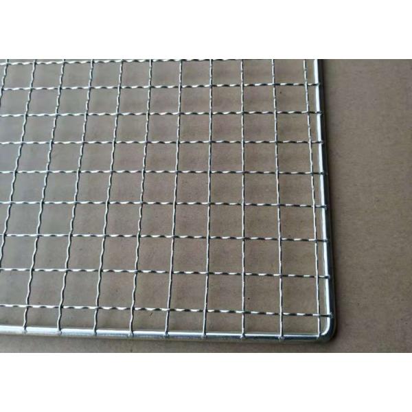 450mmx300mm 304 Stainless Steel Barbecue Wire Mesh Baking / Cooling Tray