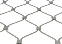 Flexible Inox Stainless Steel Wire Rope Mesh Knotted Ferruled