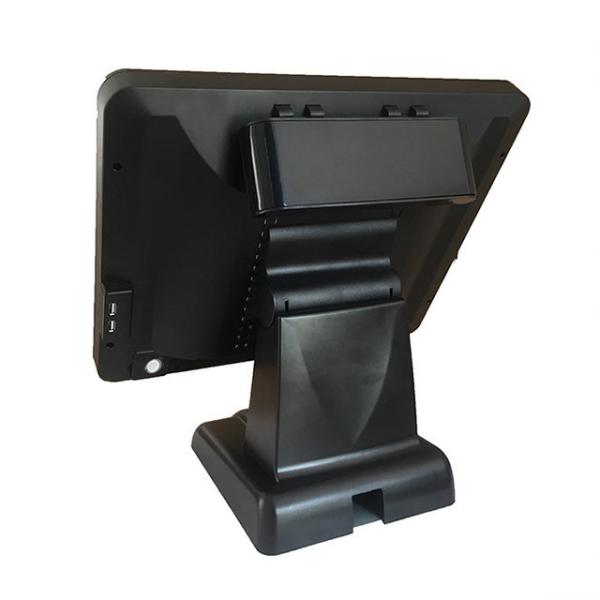 17 Inch Pos Restaurant Cash Register , Touch Screen Pos System With 8 Digital  LED Display