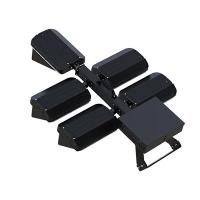 Rendement élevé modulaire rotatif LED de lumières extérieures de sports de 175LM/W 1200W