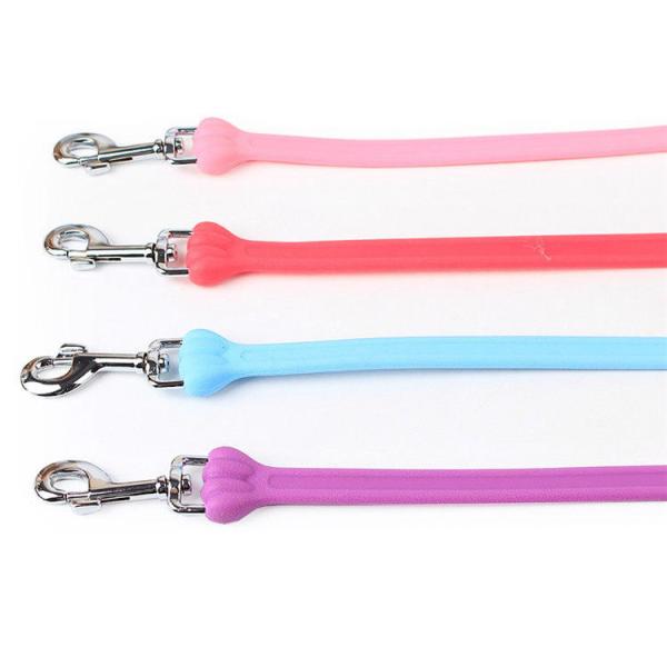 PET Silicone Pet Supplies Grip Adjustable Length Padded Handle For Large Dogs