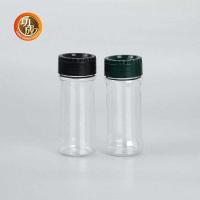 L'épice en plastique claire vide met le sel en bouteille Shaker Seasoning Jars Bulk d'ANIMAL FAMILIER de 100Ml 250Ml