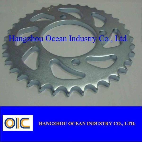 Universal Fitment Motorcycle Sprockets Rear Sprocket Tooth Count Varies Depending On Model And Long Lasting Performance
