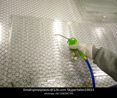 UV Coating Medical Grade PETG Packaging Non-sticky Cleanroom Tray