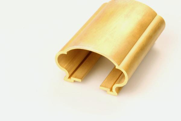 China Custom Brass Extrusion Profile Manufacturing for Handrail Balustrade Manufacturer and Supplier