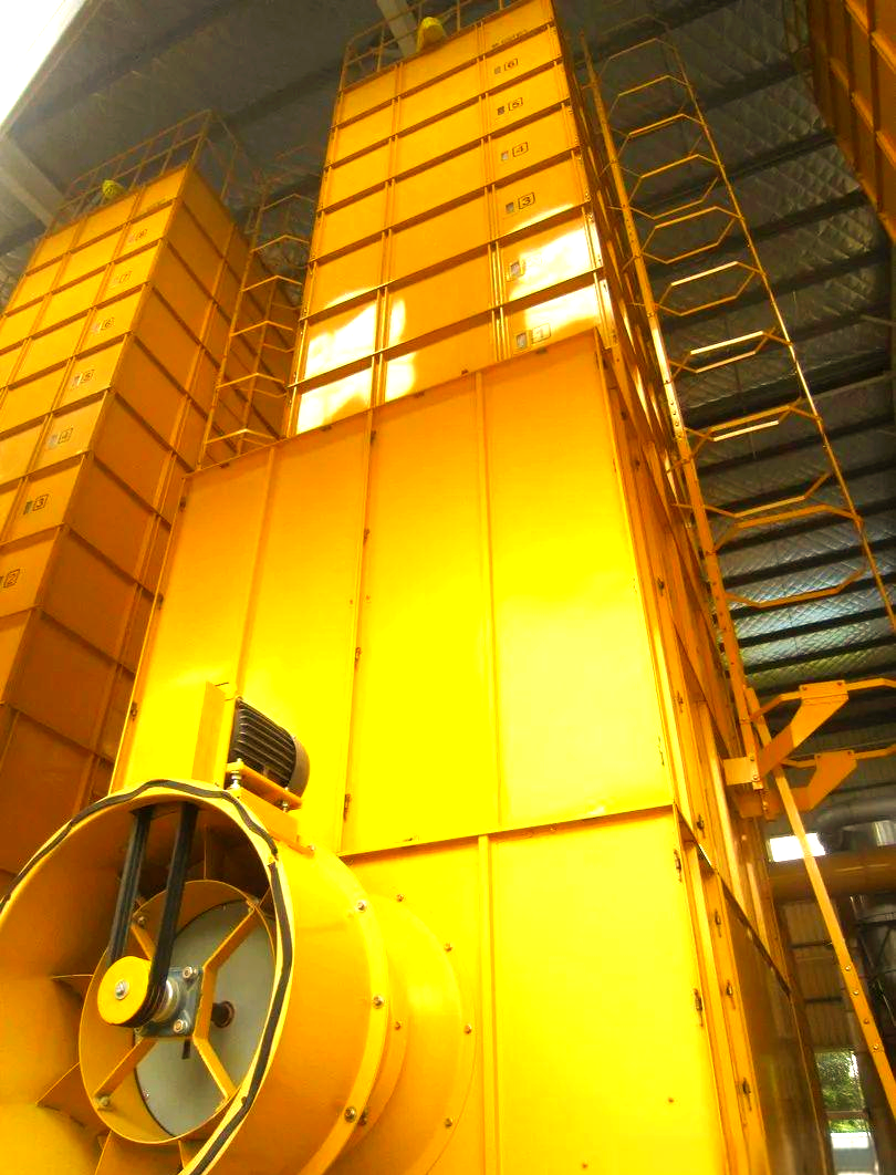 Batch Type Maize Drying Machine , Automatic Control Maize Drying Equipment 20 TPD