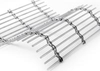 Metal enfrentado tecido 120m x 6m Mesh Interior Decorations arquitetónico de aço inoxidável