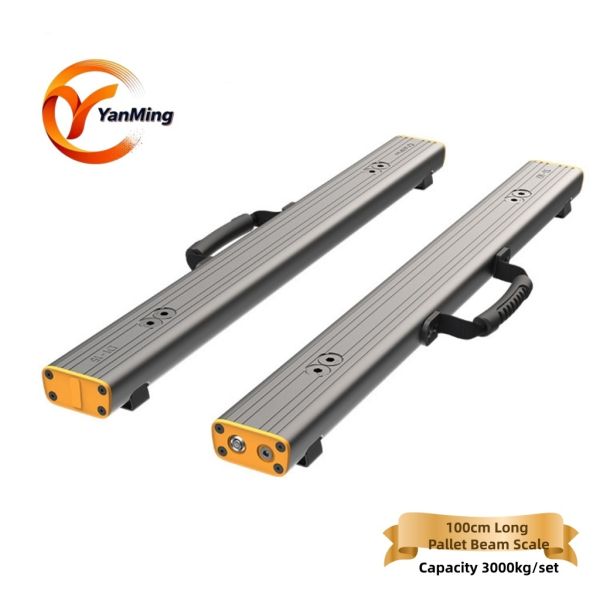 YanMing 3-Ton Load Capacity Bluetooth Portable Weigh Beam Scale with Structural Aluminum Construction