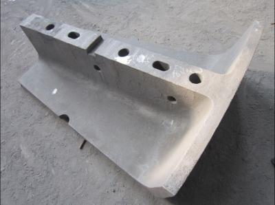 2 Tons Alloy Steel Castings Shell Liners For Semi Auto Genous Mills Hardness HRC33-43
