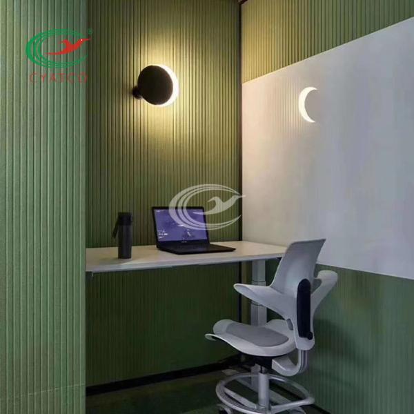 Thickness 9mm Felt Wall Panels PET Soundproof Fire Retardant For Office