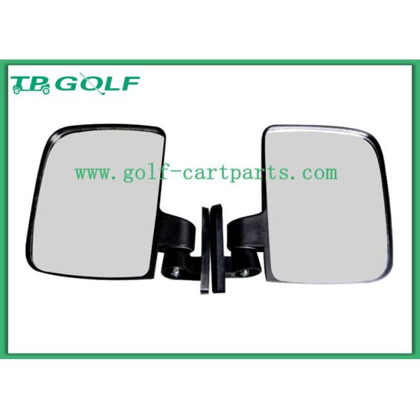 Durable Golf Cart Side Mirrors Universal Mount With Turn Signal 0.9kg Weight