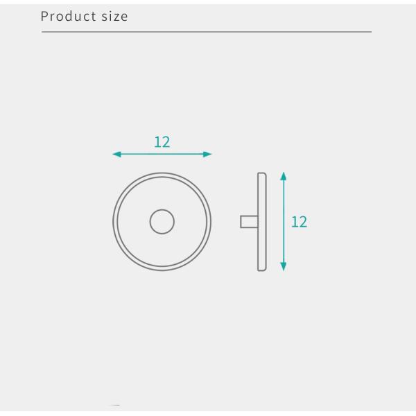12 мм диаметром винтовой крышки крышки высокая устойчивость с пластиковым материалом