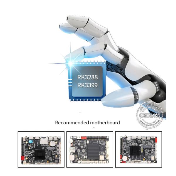 киоск данным по экрана касания 13.3in настольный с распознаванием лиц
