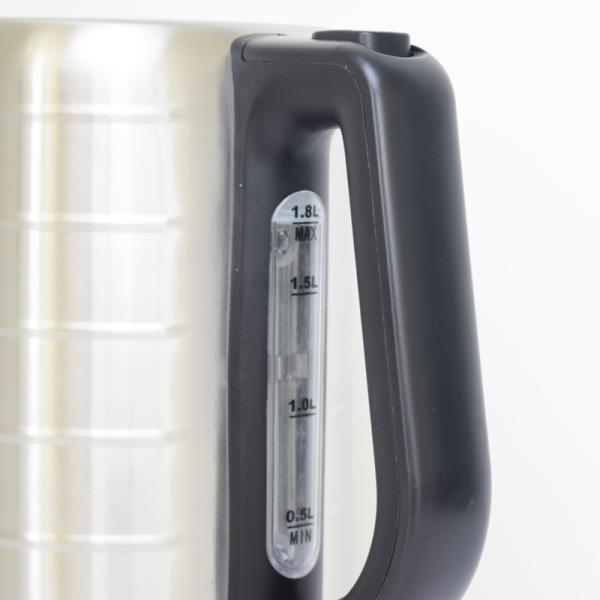 Durable 201/304 Stainless Steel Electric Tea Kettle Wide Opening Lid Design