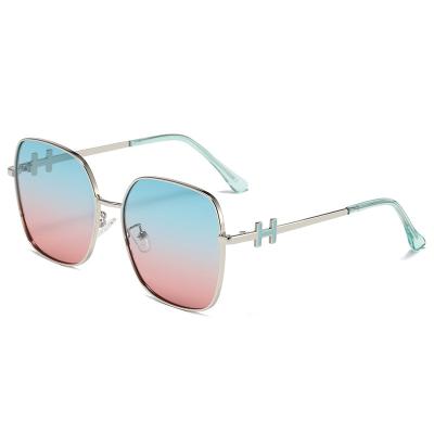 Óculos de sol polarizados UV exteriores dos óculos de sol 144mm do quadro do metal para lentes da prescrição
