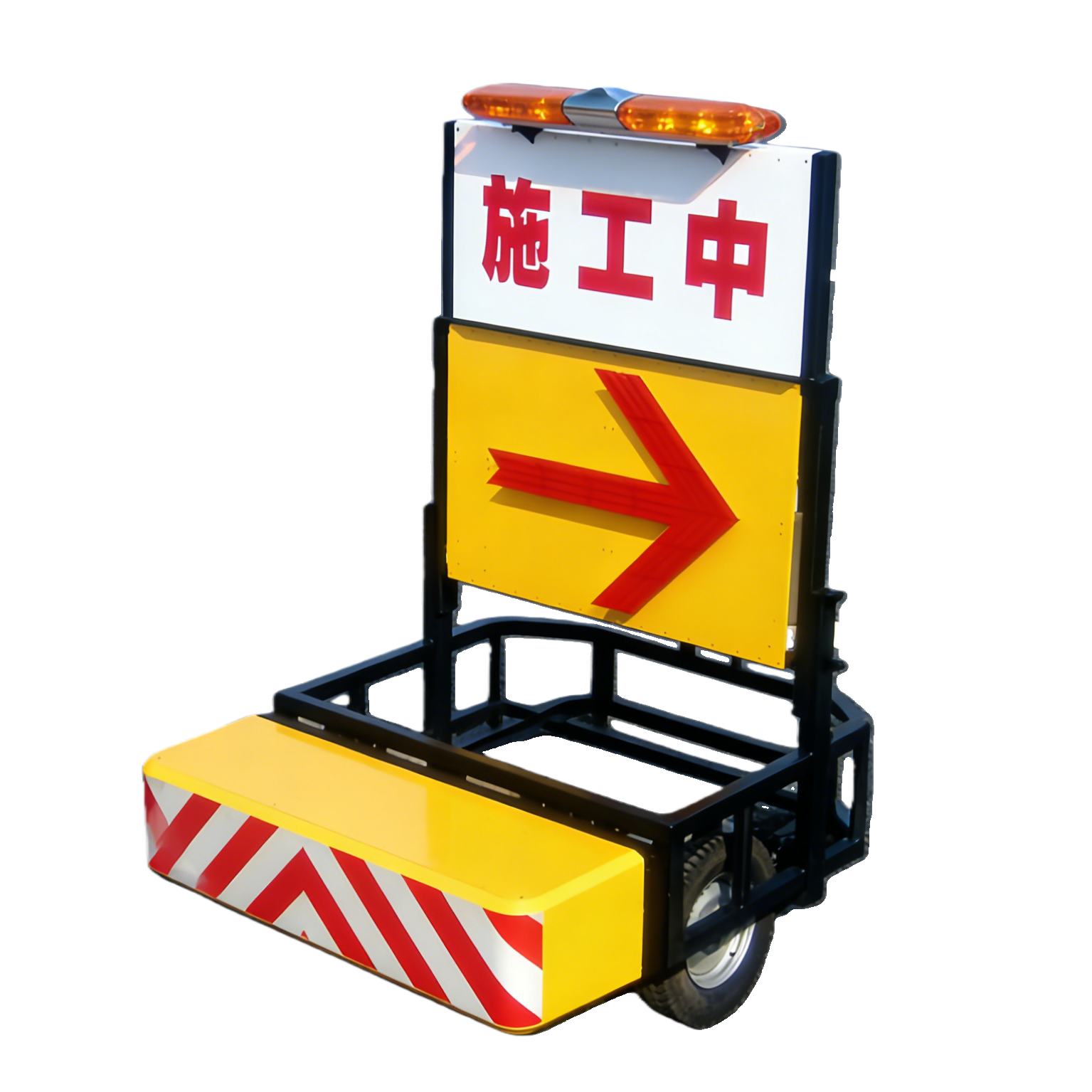 Motor Tractor Galvanized Traffic Mounted Attenuator
