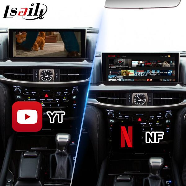 Lsailt Android Carplay Multimédia Interface de Vídeo Para Lexus LX 570 LX570