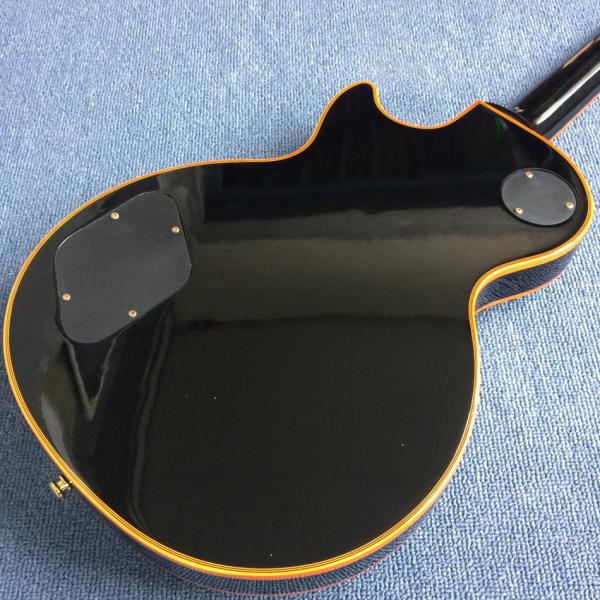 New high-quality custom LP electric guitar, Black body with five pointed stars,free shipping