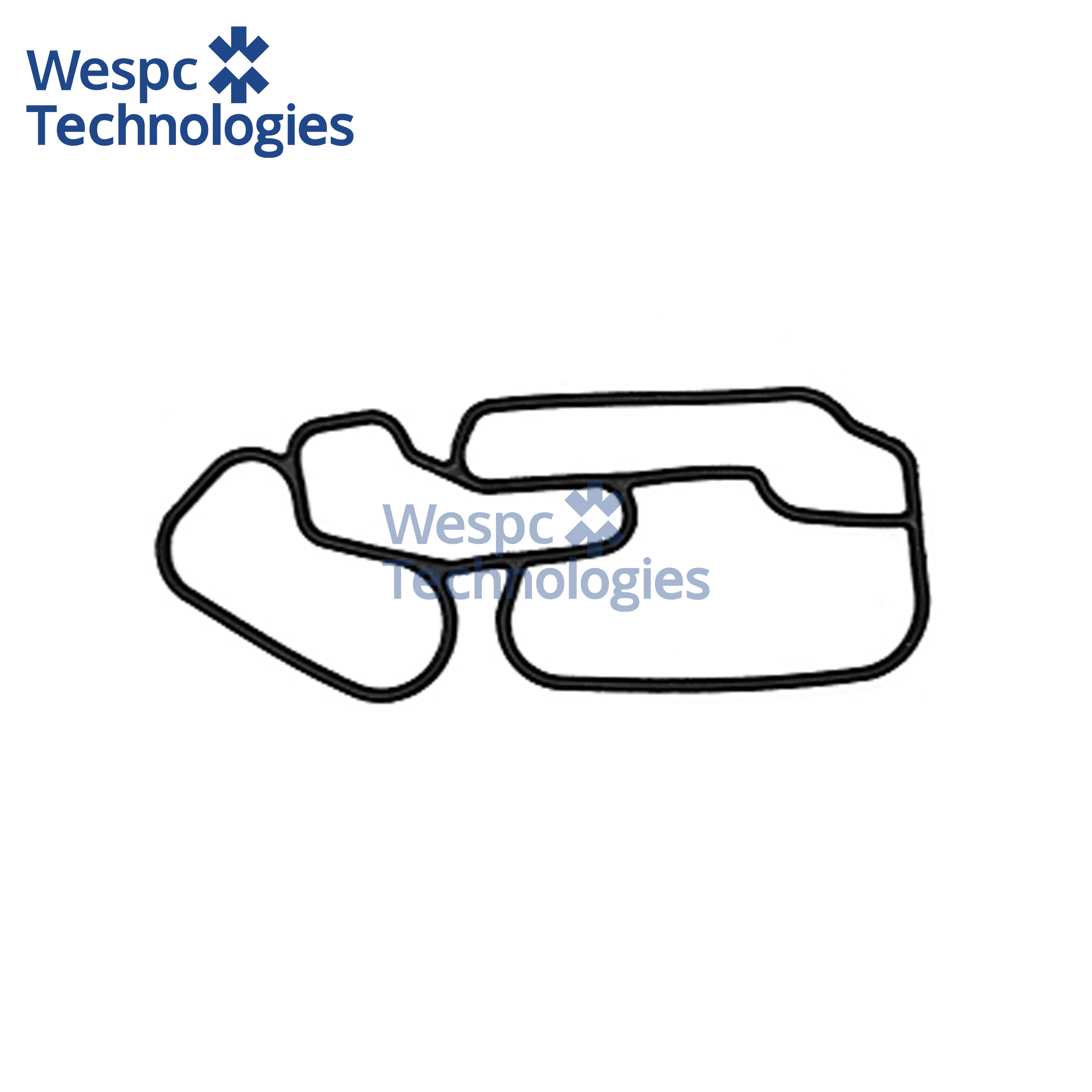 Junta de la carcasa del filtro de aceite WESPC 1817849C3 para motores diésel Perkins DT466E DT530E