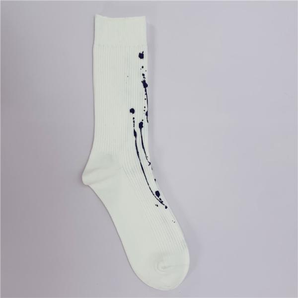 Comfortable and Breathable Men's Cotton Socks with Novelty Design Standard Thickness