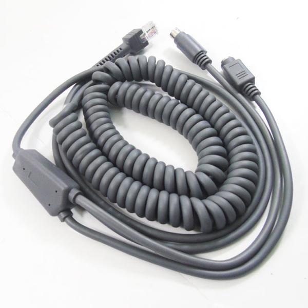 Клин Спрайл клавиатуры CBA-K02-C09PAR PS2 свернутое спиралью кабелем для блока развертки штрихкода