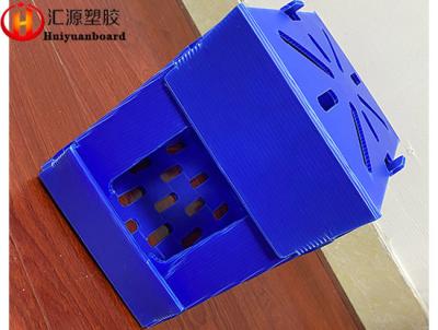 Non Toxic Foldable Corrugated Plastic Box , 400GSM Correx Packaging Boxes