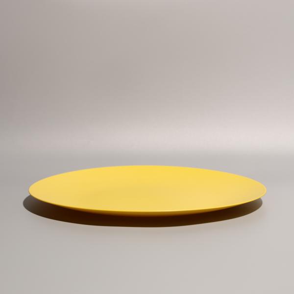Customizable Color PS Plastic Food Tray Plate Round Plastic Serving Tray OEM