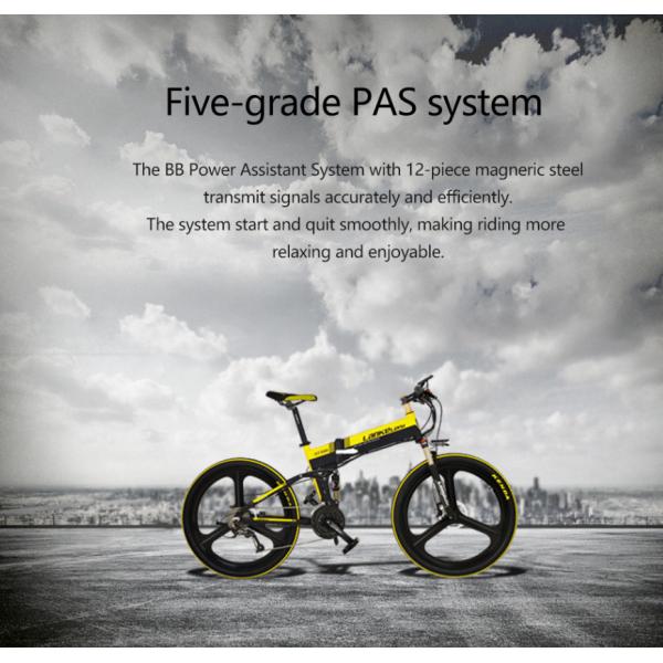 Lankeleisi Mtb 27 Speed Electric Mountain Bicycles 400W 10AH Panasonic Battery