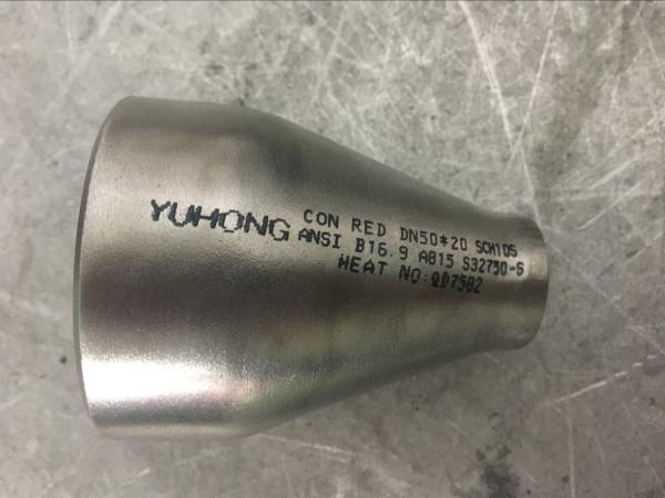 Water Treatment ASTM A815 WP-S S32750, S32760 Stainless Steel Fittings Buttweld 90° LR Elbow