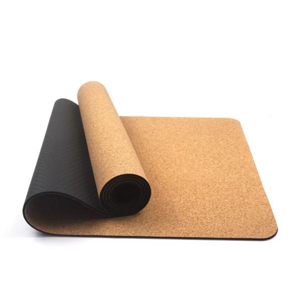 Cork Material Yoga Mat, Workout mat, Patterned Design Cork Yoga Mat, ECO-Friendly Yoga Mat,Gym Mat