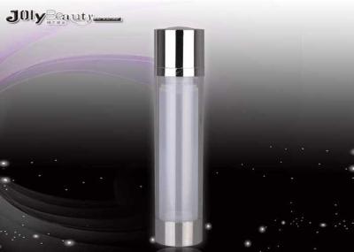 Transparent Yellow  40ML 144MM Empty Foundation Pump Bottle Airless