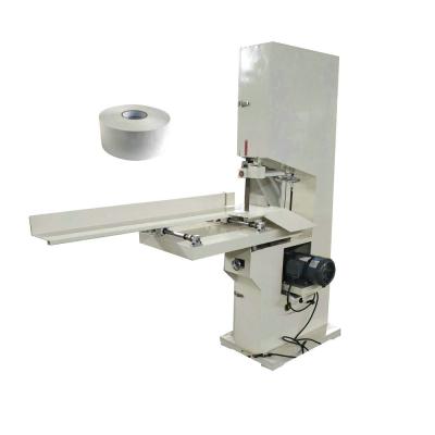Machine de découpe manuelle de rouleaux de papier toilette à faible coût et facile à utiliser