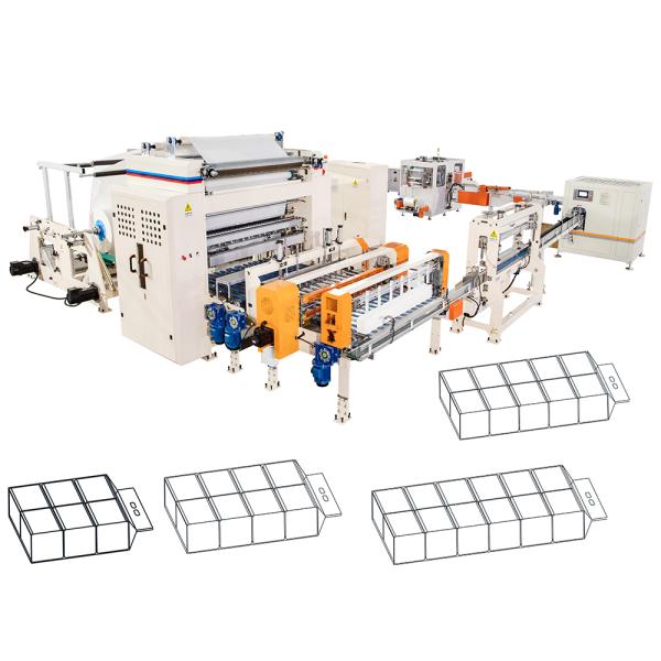 Fully Automatic V Interfold Facial Tissue Machine Production Line From Folding To Packing
