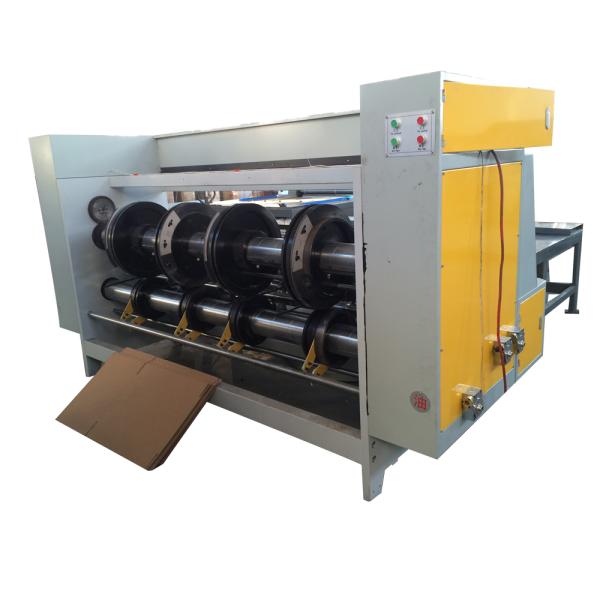 Коробка Flexo коробки печатая штабелировать вибрации резца плашки торгового автомата роторный