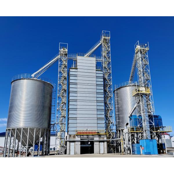 High-efficiency continuous drying stable performance energy saving  even drying for premium grain quality