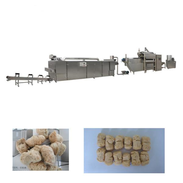 Machine d'extrudeuse de nourriture d'histone de soja d'acier inoxydable, ligne jumelle de boudineuse à vis