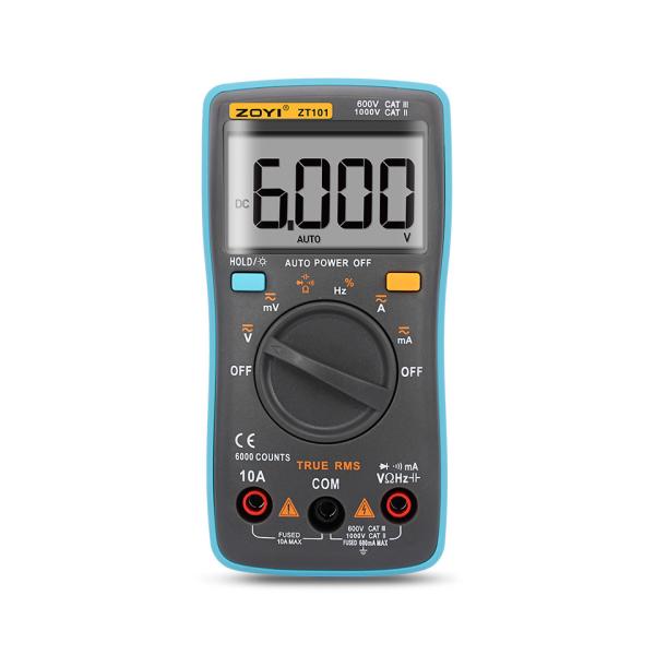 Lomvum 6000 Counts Electronic Digital Multimeter Auto Range 0.1%