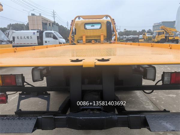 Brand new hot sale 5ton diesel flatbed wrecker tow truck japan for sale