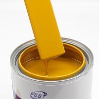Peinture automobile 2K couleur solide en PU métallique revêtement de surface Auto Refinish réparation