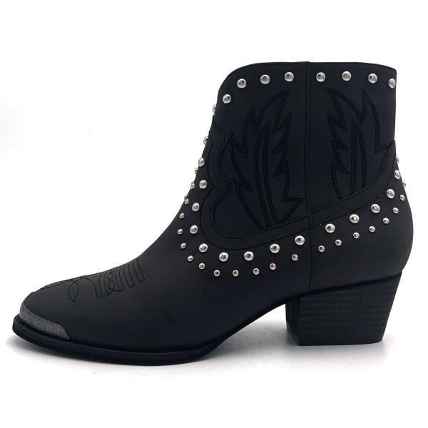 Удобные осенние женские ботинки Ботинки средней длины тельца с резиновой подошвой