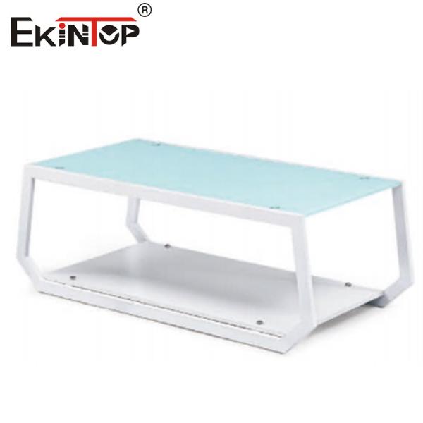 OEM Современный Гламур Стекло И Хром Кофейный Стол Для Утонченной Софистикации