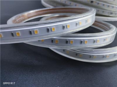 Luz de tira branca morna do diodo emissor de luz do cabo flexível de 70LED/M 1300LM SMD2835