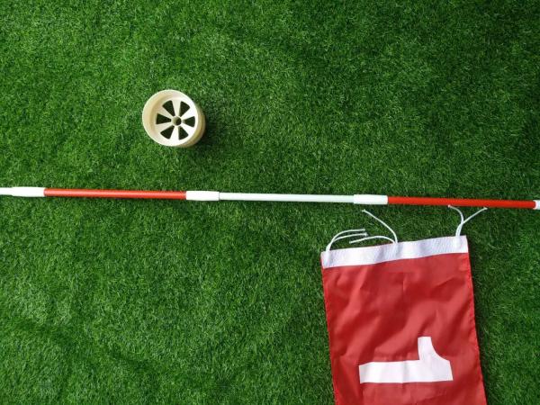 mini flag stick , golf cup , golf cups , plastic golf cup  , mini flagstick  , putting cup