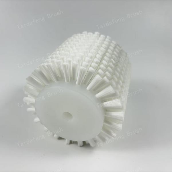 Cepillo de barrido de nylon multifunción, pulido, cepillo cilíndrico de nylon industrial