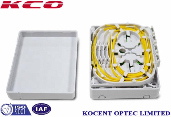 Pigtail Fiber Optic Cable Termination Box 4 Core Auto Shutter Adapter
