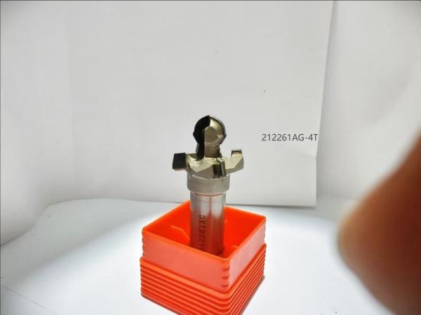 2-6 Flute Diamond Milling Cutter with and 45 Degree Helix Angle