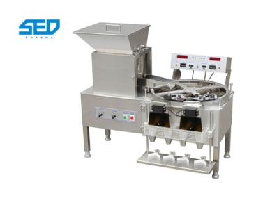 Máquina de contagem de cápsulas semiautomática de aço inoxidável tipo mesa