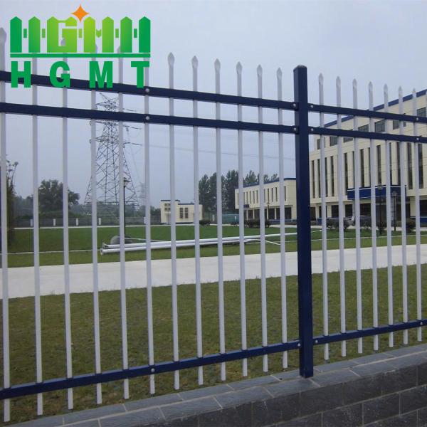 Stainless Tubular Steel Trellis Fence Pipe Fencing Boundary Wall Panel Residential Security Palisade Fence