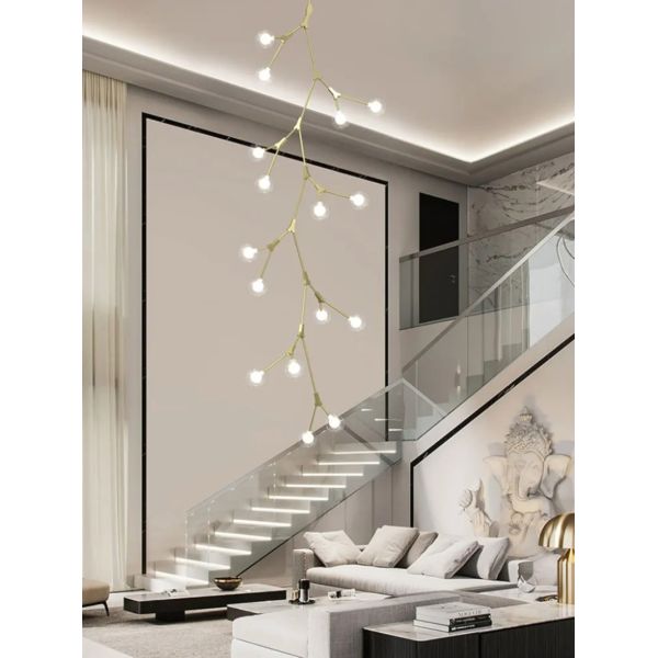 Staircase Hanging Lamps Attic Staircase Lighting Glass Pendant Light (WH-NC-150)